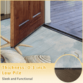 thumbnail image 6 of CURLYOOT Vintage Wood Nautical Coastal Starfish Half Round Door Mat 24'' x 36'', Indoor Outdoor Entrance Rug, Semi Circular Area Rug, Non Slip Washable Absorbent Doormat, Laundry Room Rug, 6 of 7