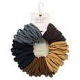 thumbnail image 6 of Hair Essentials 100pc Hair Ties - Seamless No-Damage Hair Ties for Women- 100pcs, 6 of 7