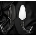 thumbnail image 2 of 2 Pieces Bike Rearview Mirror Front Handlebar Modified Components Front Handlebar Reflector Clear Bicycles Mirrors Modification Reflection Part, 2 of 7