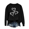 thumbnail image 4 of SHE IS 4x Sweatshirts for Women Plus Size Fall Hoodies for Women 2025 Womens Fall Hoodies Pullover Womens Tops Black Long Sleeve My Orders Placed, 4 of 5