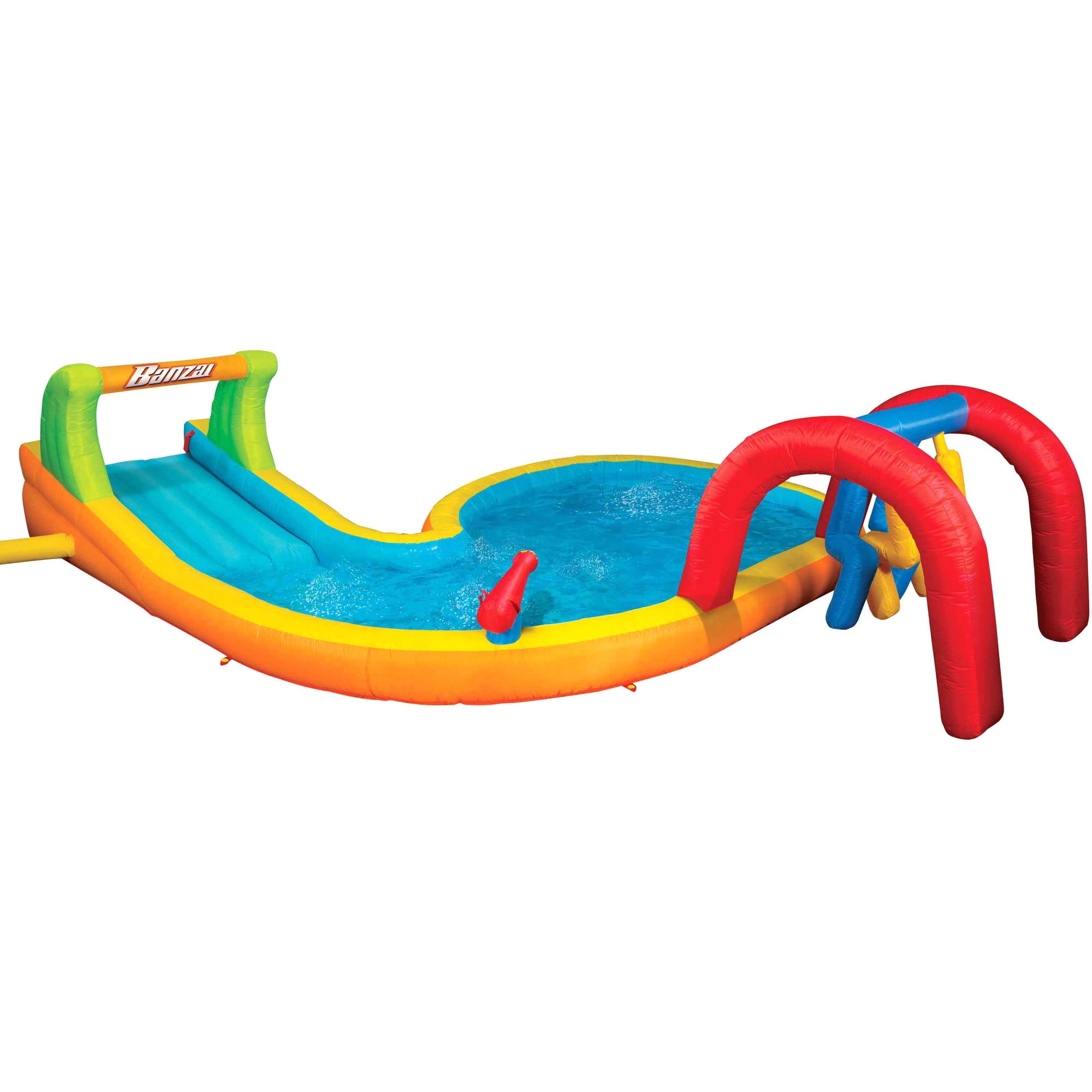 banzai splash slide