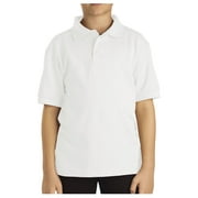 Dickies Boys School Uniform Short Sleeve Pique Polo Shirt, Sizes 4-20