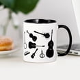 thumbnail image 3 of CafePress - Bluegrass Mugs - 11 oz Ceramic Mug - Novelty Coffee Tea Cup, 3 of 4