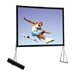 Fast Fold Deluxe Screen System - Da-Lite Fast-Fold Truss Deluxe Screen System projection screen -