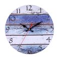 thumbnail image 1 of Horloge Murale Décorative Ronde Chiffres Arabes Horloge Murale Mouvement à Quartz Horloge Décorative, 1 of 8