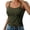 Army Green, variant on Women's Solid Camisole Sleeveless Tank Top for Casual Layering Comfortable Spring Summer Undershirt,Color:Pink