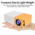 thumbnail image 5 of LED Mini Projector with Two Color Mobile Phone Connectable Beamers for Home Theater, 5 of 5