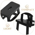 thumbnail image 3 of Mini Step Stool Chairs for Crafts Model Adornment Furniture Pedal Wooden Gift, 3 of 6