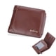 thumbnail image 1 of Cartera corta para hombre, con tres pliegues y cremallera, para múltiples tarjetas, tarjetero fino de moda para hombre, 1 of 6