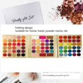 thumbnail image 3 of Paleta de Sombras de Ojos, Cosmética Pigmentados Suaves Largos Duradero 86 Colores Sombra de Ojos para el Hogar para Mujeres, 3 of 7