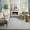 Light Grey, variant on Nourison Casual 2' x 6' Light Grey Modern Indoor Rug