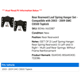 thumbnail image 2 of Rear Rearward Leaf Spring Hanger Set - Compatible with 2003 - 2009 GMC C8500 Topkick 2004 2005 2006 2007 2008, 2 of 3