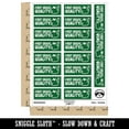 thumbnail image 2 of First Grade Quality Teacher Student School Sticker Set - Dark Green - Matte Finish - 2.00" Large, 2 of 7