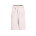 thumbnail image 4 of JJHGVB Shorts for Women Summer Gauze Pants Lightweight Short Shorts with Pockets Lounge Shorts Loungewear Bottoms High Waisted Bermuda Shorts comfy shorts for women Drawstring Shorts Beige L, 4 of 5