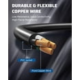 thumbnail image 4 of Cable de extensión para exteriores DEWENWILS de 25 pies y 3 salidas 16/3 SJTW, 4 of 8