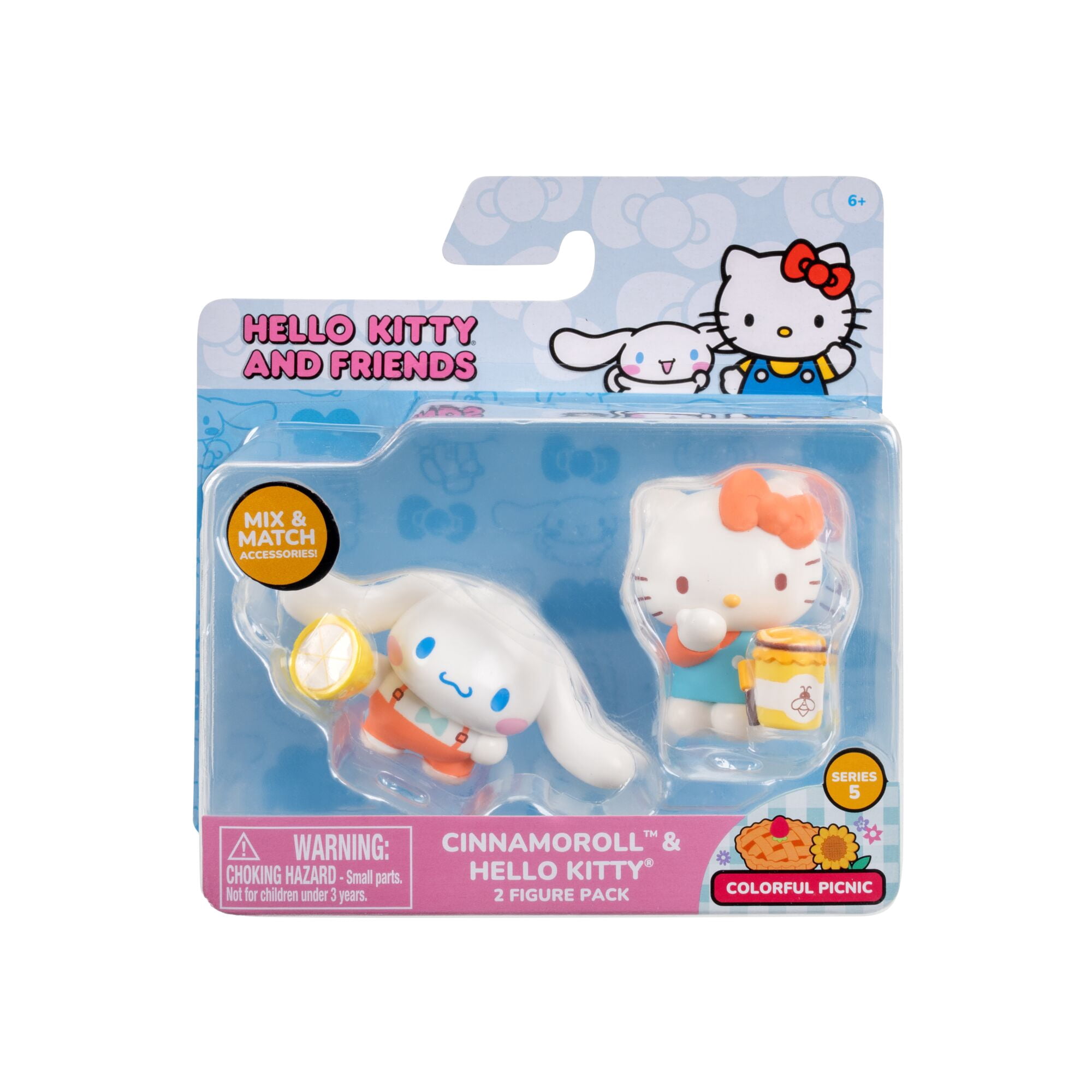 Hello Kitty® and Friends 2 Figure Pack - Perfect Pairing Picnic