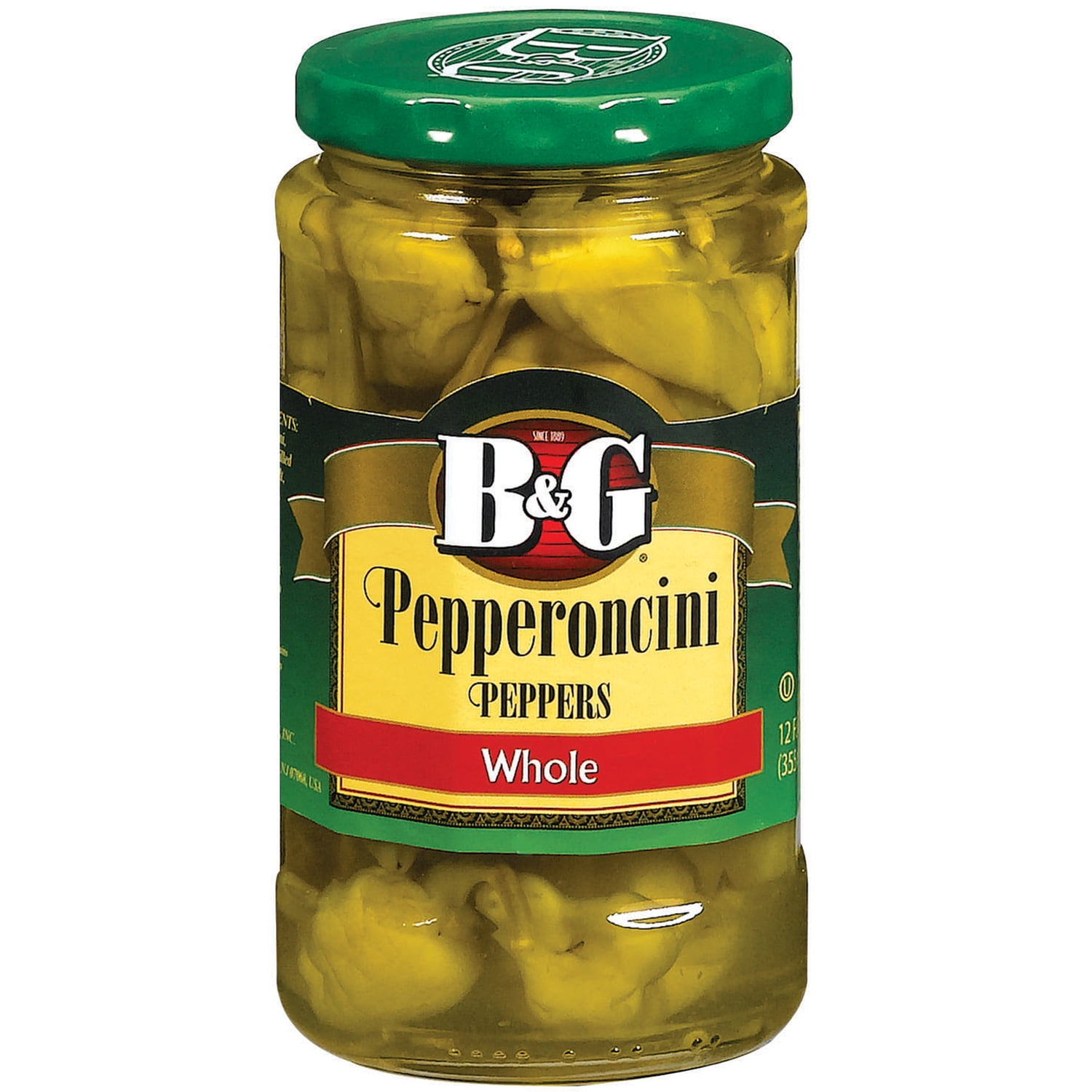 B&G Whole Pepperoncini, 12 Oz