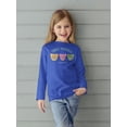 thumbnail image 2 of Treat Yourself With Kindness Long Sleeve Toddler -Image by Shutterstock,  5 Toddler, 2 of 4