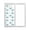 Gray, variant on Turquoise Airplane Window Privacy Film, Modern Abstract Art Cartoon Clouds Static Cling UV Sun Blocking Tint Film Heat Control Windows Films for Bedroom Bathroom, Window Stickers 23.6"x59"