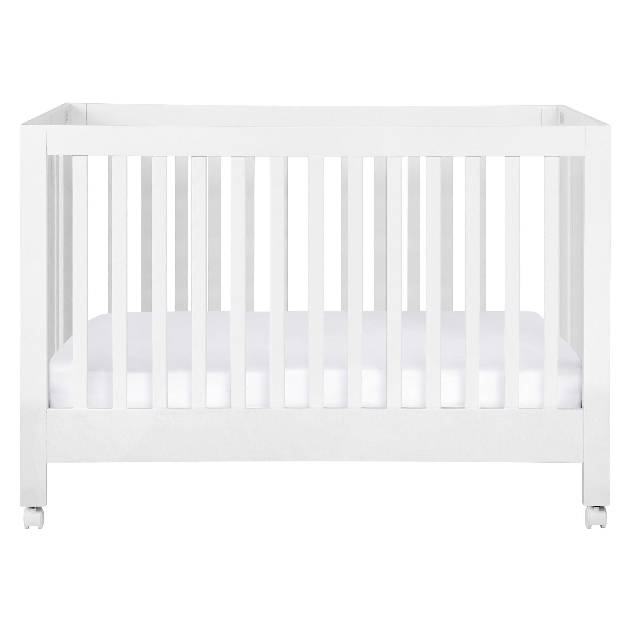 Babyletto Maki Portable Folding Crib with Toddler Bed Conversion Kit