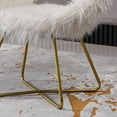 thumbnail image 4 of Roundhill Furniture Slatina Bucket Chair, Off-White, 4 of 9