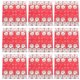 thumbnail image 1 of KAKOWELY 40 servilletas de papel desechables de doble capa para fiestas navideñas, gruesas y rojas, para cenas y fiestas., 1 of 4