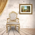 thumbnail image 3 of Glassl, Helmut 18x14 Gold Ornate Wood Framed with Double Matting Museum Art Print Titled - AWAY FROM IT ALL, 3 of 4