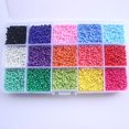 thumbnail image 2 of Non-Fading Glass Rice Beads 15 Colors Paint With Accessories Handmade With Wire Box Decoration Accessories, 2 of 5