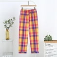 thumbnail image 4 of Baberdicy Pajama Pants Women Autumn Winter Plaid Printed Pants Full Length Long Trousers Sports Pants Women's Lingerie, Sleep & Lounge, 4 of 4