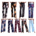 thumbnail image 2 of Minnieouse Mujer Pantalones estampados de cintura alta Viajar Senderismo Cordón Poliéster Pantalones largos Cumpleaños Novias S Tipo 1 Prendas para la parte inferior del cuerpo  Typ 9 L Minnieouse AP011419-27, 2 of 5