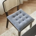 thumbnail image 4 of Thickened Plush Chair Cushion with Tufted Design, Non-Slip Winter Seat Pad, Soft Machine Washable Polyester for Sofa and Chair, 4 of 6