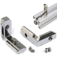 thumbnail image 3 of 20Pcs T Slot L-Shape Interior Inside Corner Connector Joint Bracket for Aluminum Extrusion Profile 2020 Series 6mm, 3 of 7