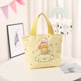 thumbnail image 4 of Ruunjoy kawaii sanrio bolsa de almuerzo de gran capacidad anime kawaii Kuromi Mymelody Cinnamoroll bolso de lona para mujer bolsas de almuerzo, 4 of 4