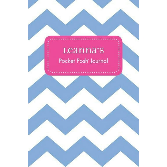 Leanna's Pocket Posh Journal, Chevron (Paperback)