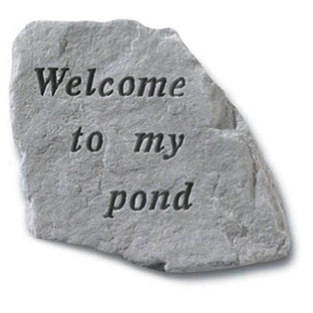 Kay Berry- Inc. Welcome To My Pond - Memorial - 9 Inches x 8 Inches
