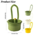 thumbnail image 3 of Antoo 2025 New Faucet Hanging Strainer,Strainer Basket Faucet Hanging Strainer,Hanging Kitchen Strainer Basket Catcher with Dumping Vegetable Drain Shelf Storage Holder, 3 of 9