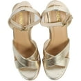 thumbnail image 4 of Women's Criss Cross Ankle Strap Espadrille Platform Wedge Sandals Basset Soda, 4 of 6