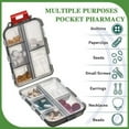 thumbnail image 5 of Pocket Pharmacy Container, Pill Box Dispenser Suitable for Storing Fish Oil Vitamin Medication, Etc.(4Pcs), 5 of 6