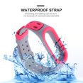 thumbnail image 3 of WHAMVOX Pink Silicone Watch Band Durable Replacement Strap for Decoration Fits Most Wrists 4/3 Compatible, 3 of 8