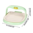thumbnail image 3 of Ganfancp Cocina Cuchara Palillos Tenedor Cortar Escurrir Estante Estante de Almacenamiento Liquidación Ventas Hoy Ofertas Prime 1X Soporte para Tapas de Ollas, 3 of 3