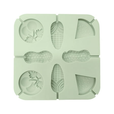 

Machinehome Silicone Mold Chocolate Hard Candy Cheese Stick Mould Cartoon Animal DIY Baking Ice Tray Corn