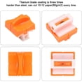 thumbnail image 3 of 8-Part Replacement Cutting Blades With Safety Device For A4 Letter Openers, Orange, 3 of 5