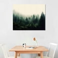 thumbnail image 2 of Chilfamy Canvas Wall Art Picture 20x16in for Living Room Bedroom Forest Canvas Print 20x16in, 2 of 3