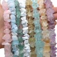thumbnail image 4 of Cuentas de piedra natural irregulares de forma libre, amatistas, amazonitas, minerales, cuarzo y citrinos, de 10 a 14 mm, para hacer joyas, 4 of 5