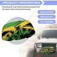 thumbnail image 4 of Jeiento Jamaica Flag Winch Cover Waterproof Dust-Proof Winch Protective Cover Indoor/Outdoor Winch Accessories Palm Tree Dust Cover for Electric Winches, 4 of 7