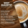 thumbnail image 4 of Maud's Chocolate Mocha Cappuccino Coffee Pods, 18ct - Mochaccino Mocha Flavor - Made with Gourmet Arabica Coffee, Pods Compatible with Keurig K Cups Maker, 4 of 8