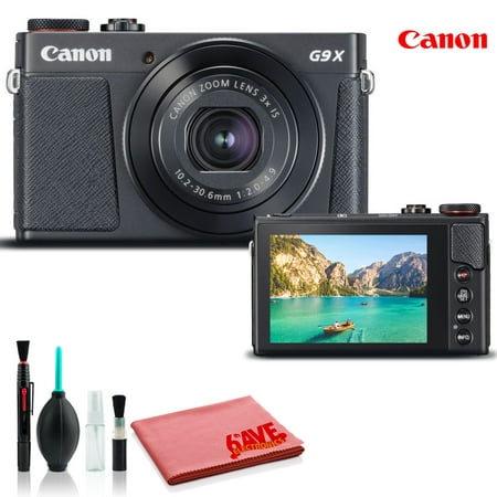 Canon PowerShot G9 X Mark II Digital Camera (Black) (Intl Model) Standard Kit