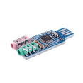 thumbnail image 2 of 10X Free Driver USB Sound Card CM108 USB Sound Card Chip Blue,10 x Free driver USB Sound Card,Blue, 2 of 5