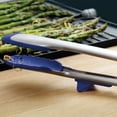 thumbnail image 6 of Tovolo Tip Top Tongs, Easy-Grip Kitchen Tongs for Cooking With Silicone Tips, Easy Locking Mechanism, Cooking Utensil With Resting Foot, Heat-Resistant & BPA-Free Silicone Tips, Deep Indigo, 6 of 6