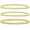 Gold-3PCS, variant on Gold Plated Beaded Bracelet For Women Set 14K Gold Plated Bead Stretch Bracelet Stack Trendy Gold Jewelry For Women